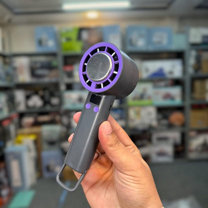 Ice Compression Handheld Fan - Rechargeable